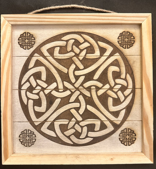 Celtic Knot Square Plaque