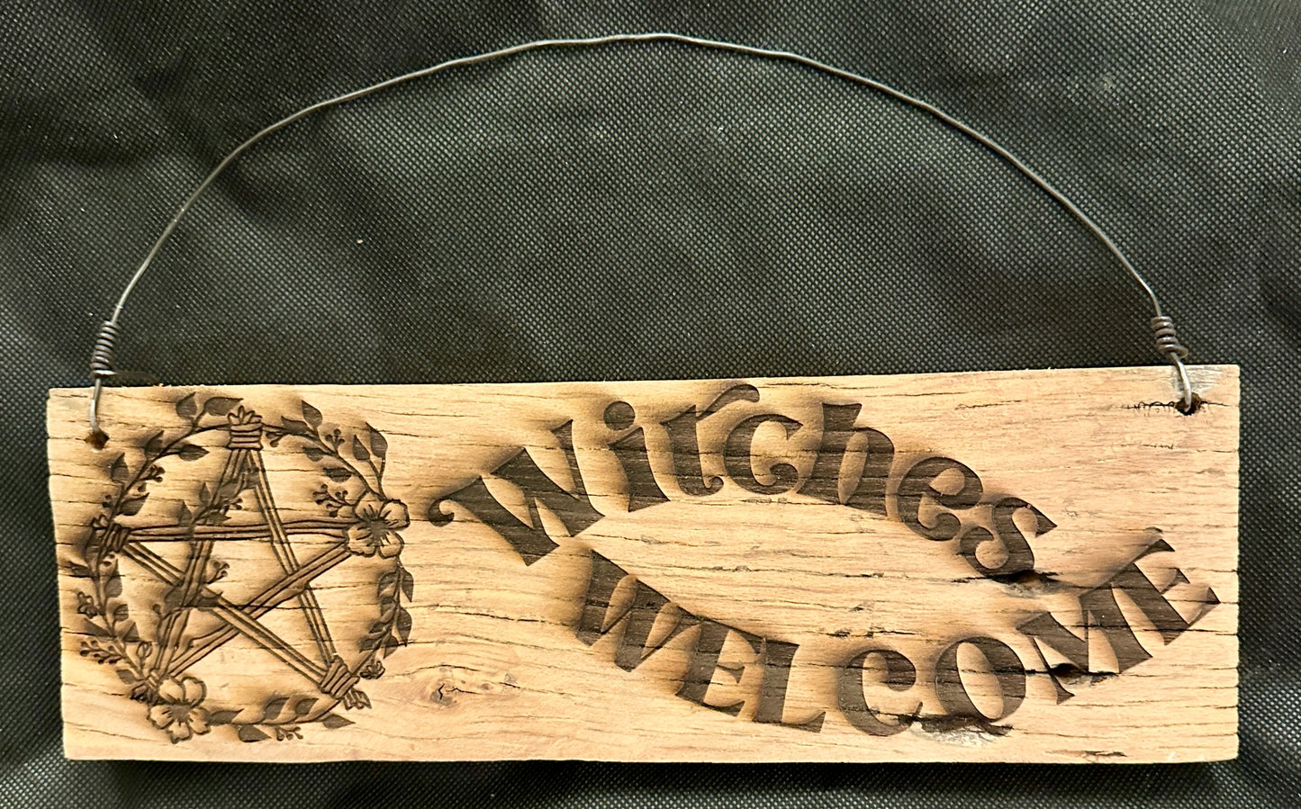 Witches Welcome Plaque