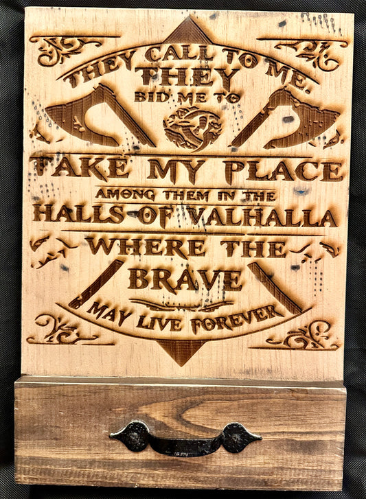 Halls of Valhalla Plaque