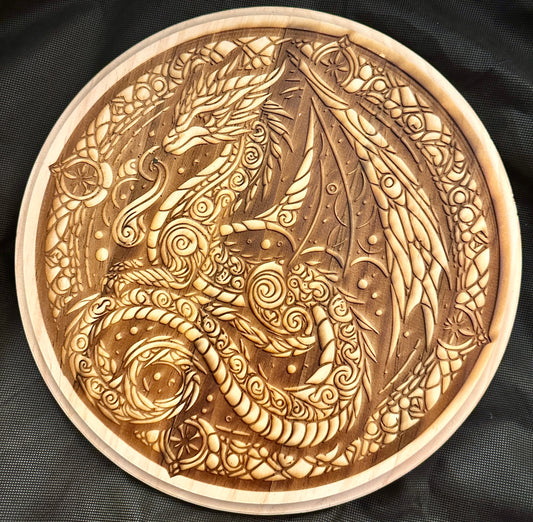 Dragon Circle Plaque