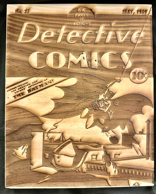 Detective Comics 27 (Batman's Debut) Plaque