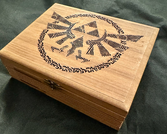 Dashed Line Zelda Logo Box