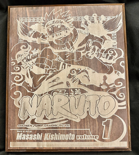 Naruto #1 Magna Cover Plaque