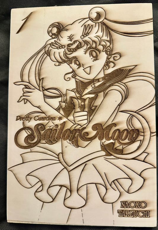 Pretty Guardian Sailor Moon #1  Cover Plaque