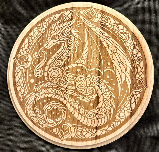 Dragon Circle Plaque