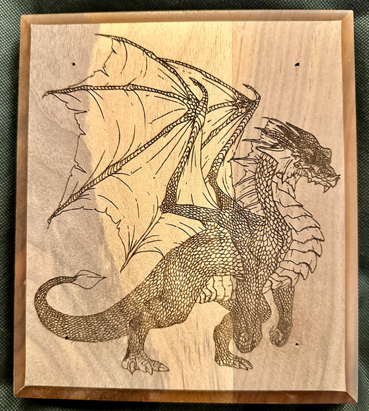 Scaley Dragon Plaque