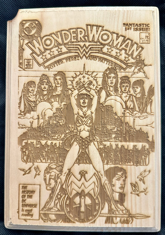 Wonder Woman #1 Plaque