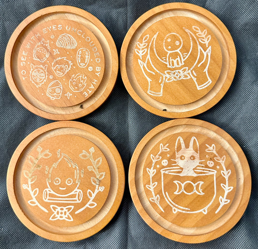 Studio Ghibli Coaster Set
