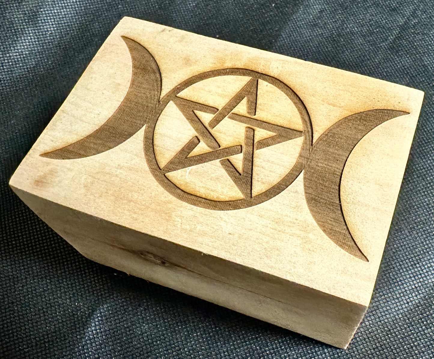 Triple Moon Trinket Box