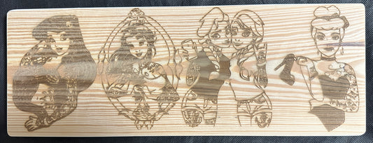 Punk Princesses Plaque
