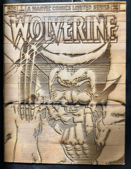 Wolverine #1 X-Men Comic Cover Plaque