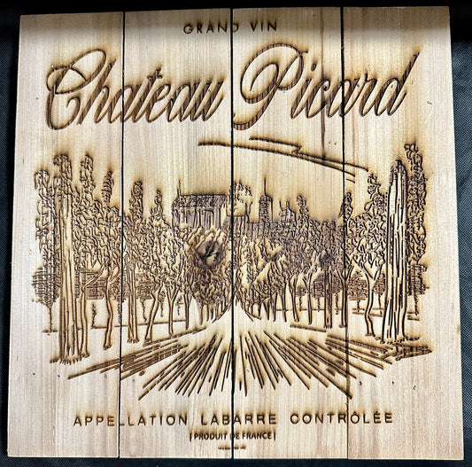 Star Trek Chateau Picard Wine Plaque