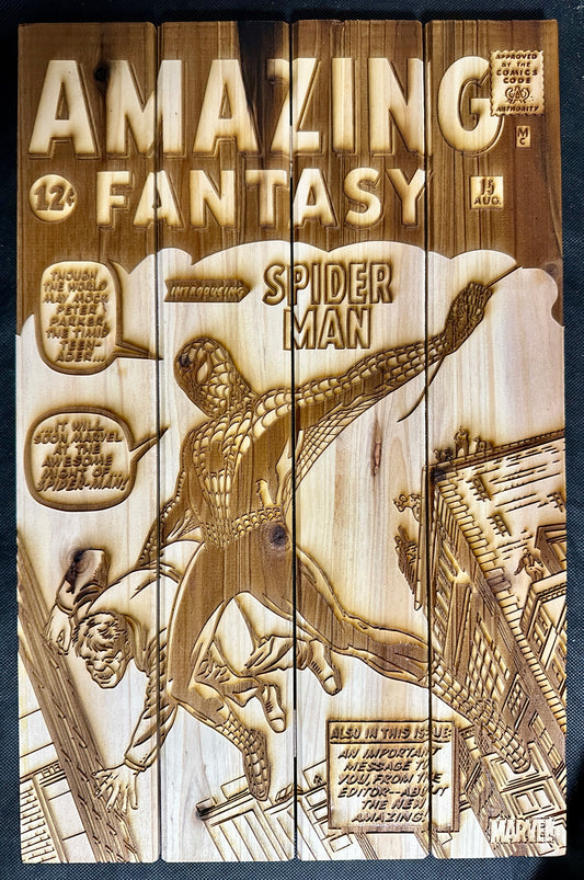 Amazing Fantasy 15 (Spider-Man Debut) Plaque