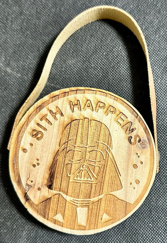 Sith Happens Hanging Plaque