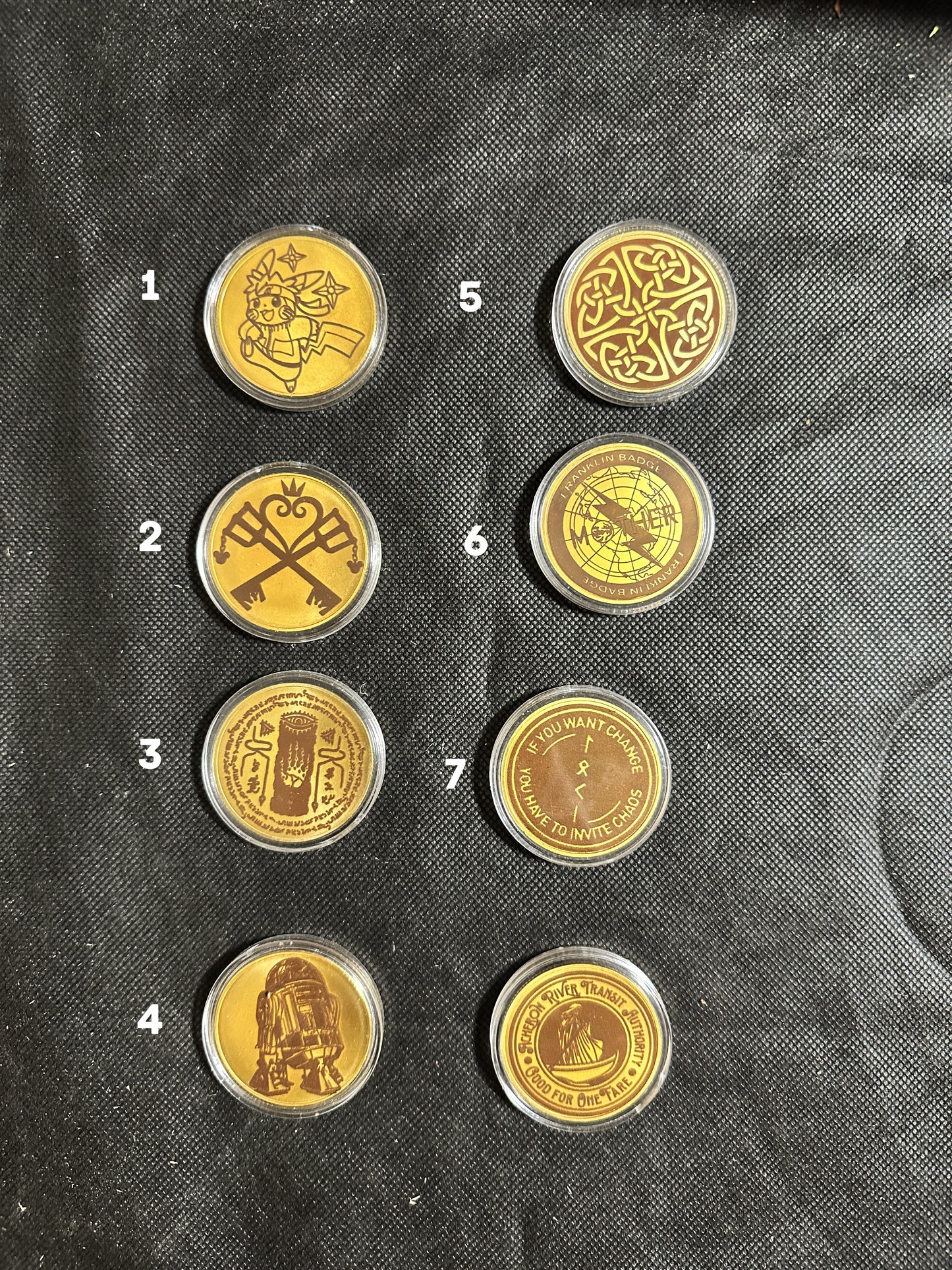 Brass Challenge Coins