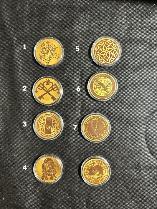 Brass Challenge Coins
