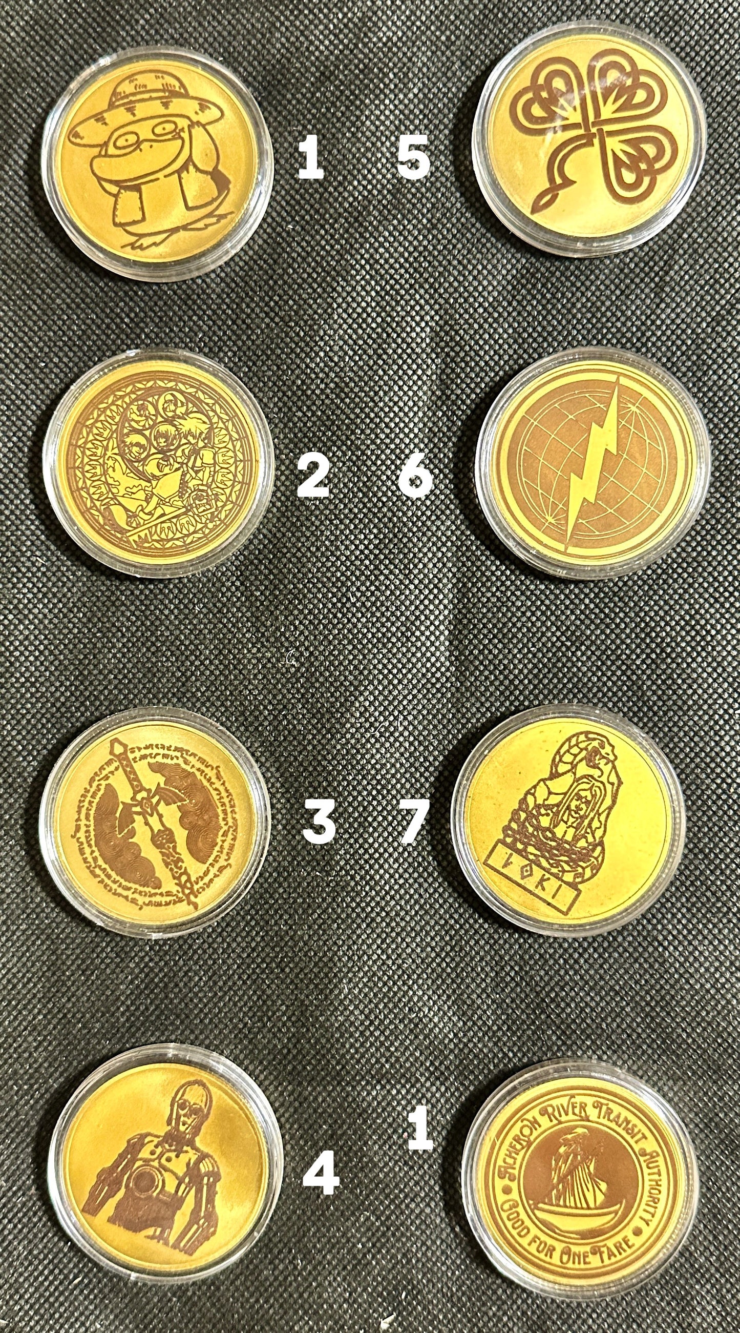 Brass Challenge Coins