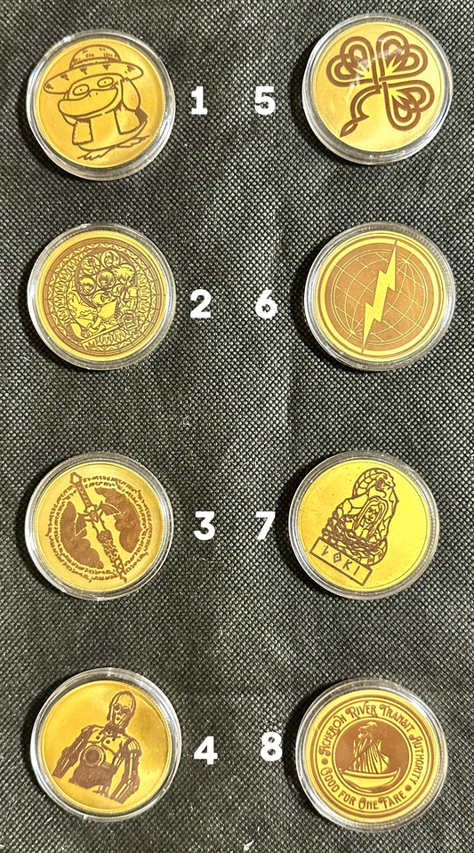 Brass Challenge Coins