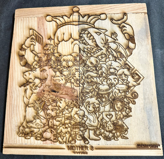 Mother 3 Cast Plaque