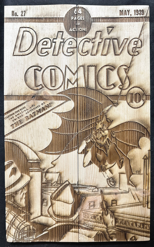 Detective Comics 27 (Batman's Debut) Plaque