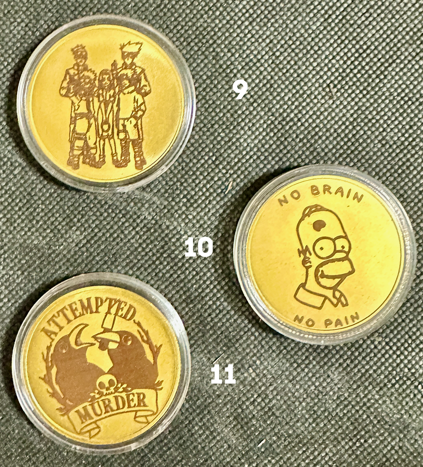 Brass Challenge Coins