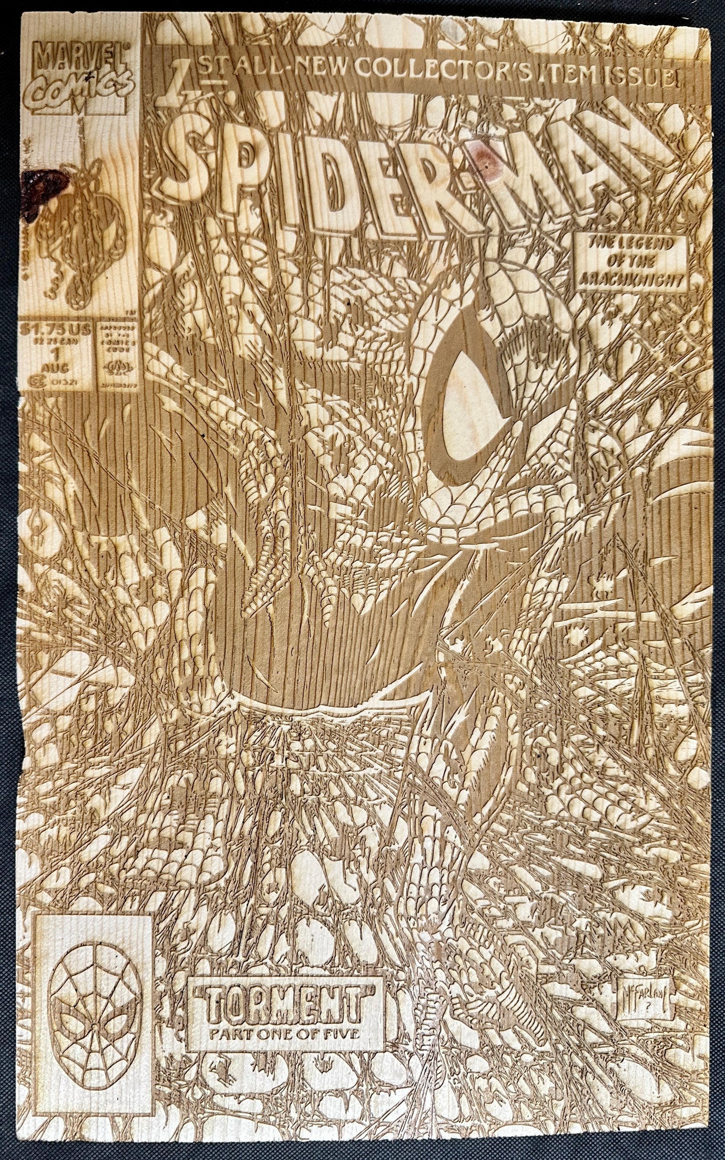 Spider-Man #1 McFarlane Comic Book Cover