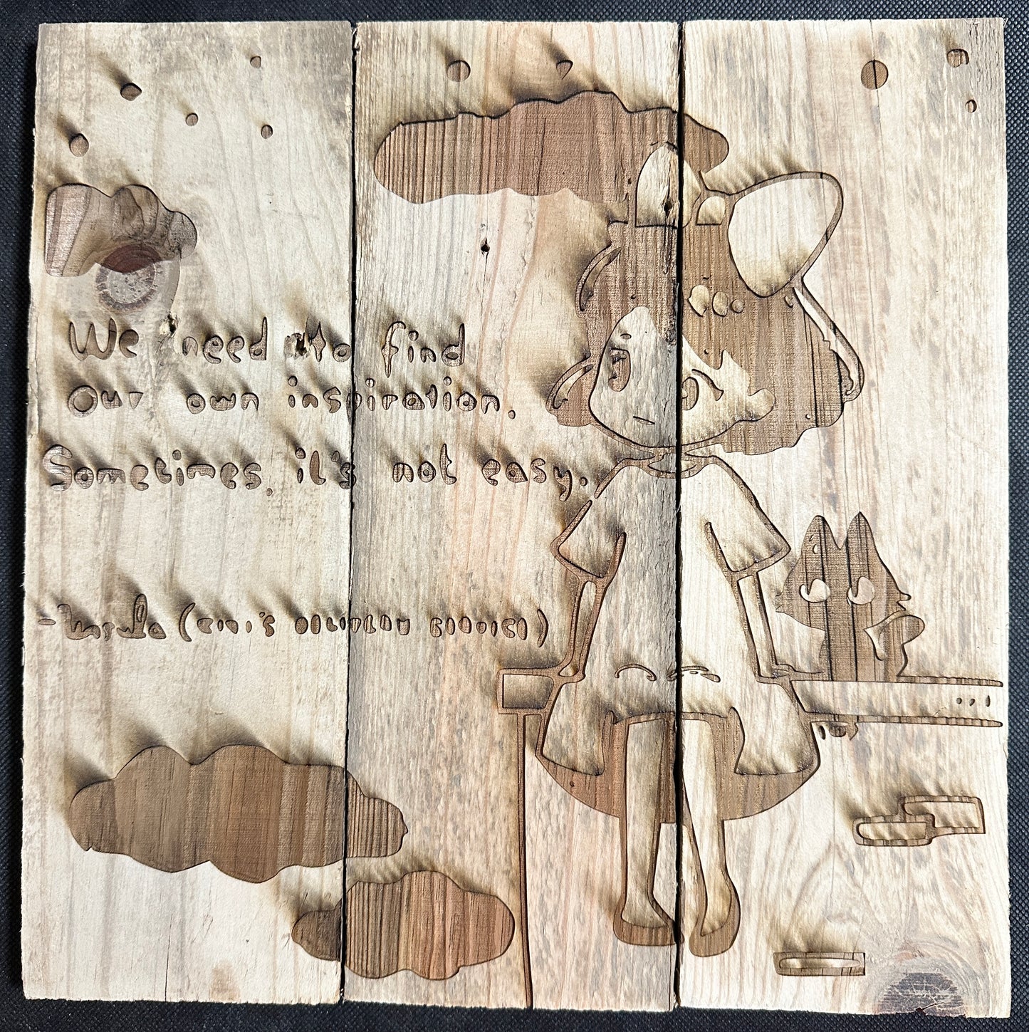 Kiki's Delivery Service Inspiration Plaque
