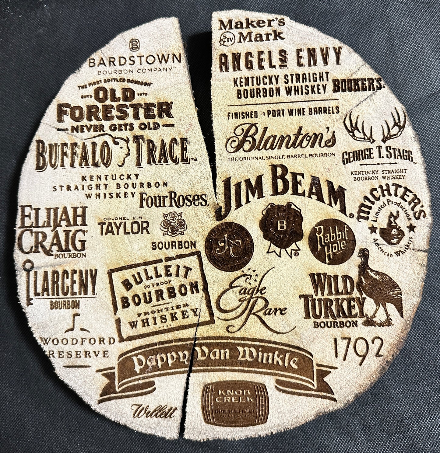 Bourbon Brand Plaque