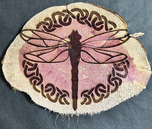Dragonfly Celtic Knot Plaque