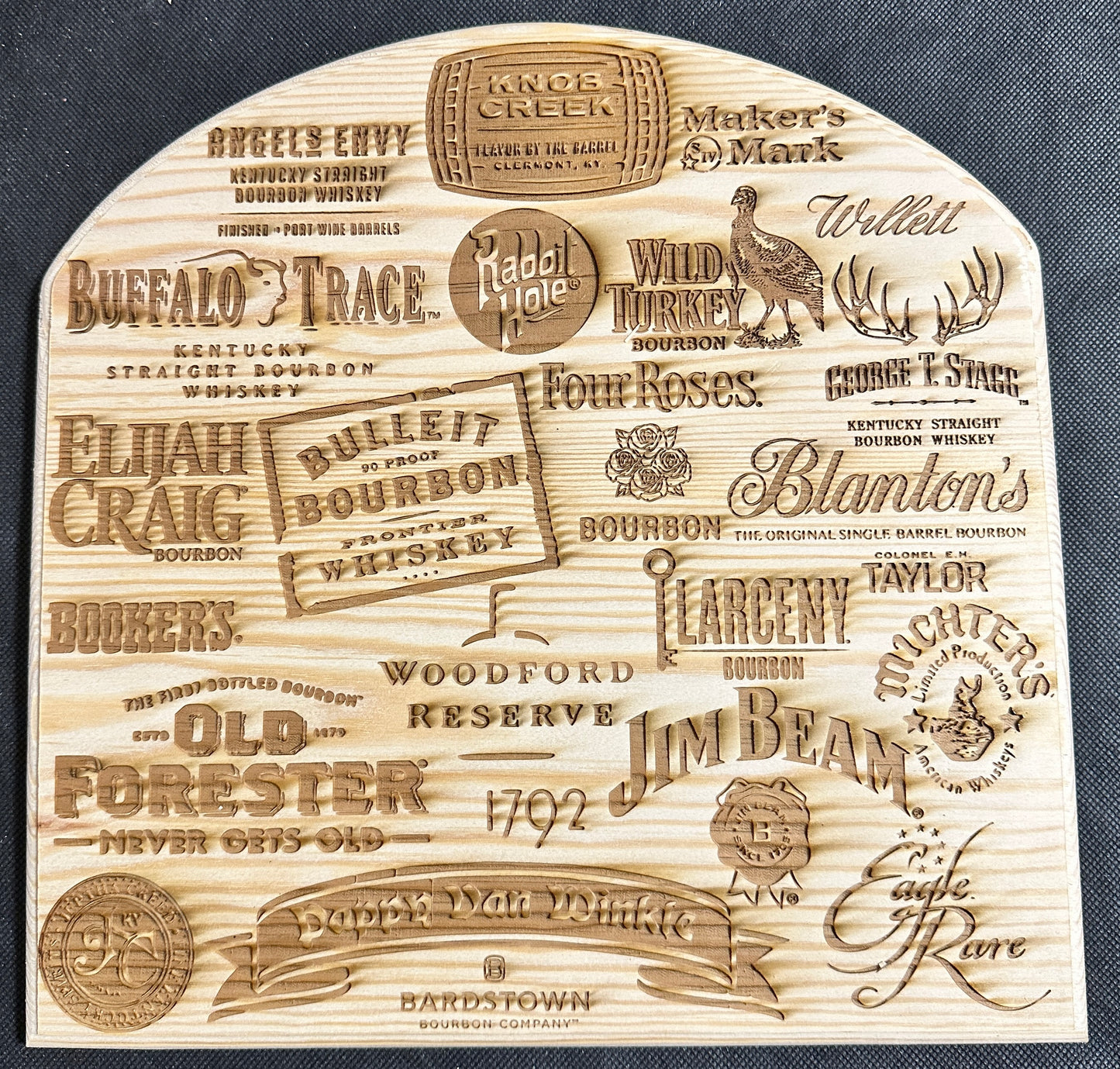 Bourbon Brand Plaque