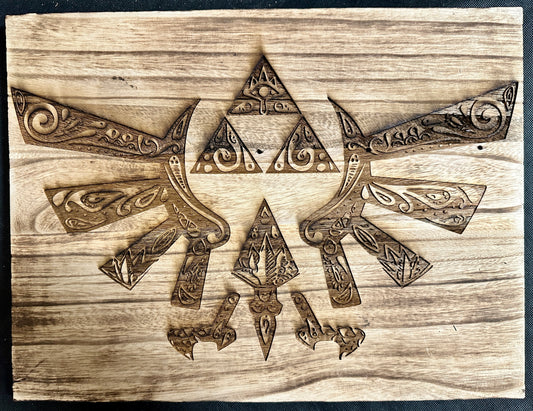 Legend of Zelda Hyrule Crest Plaque