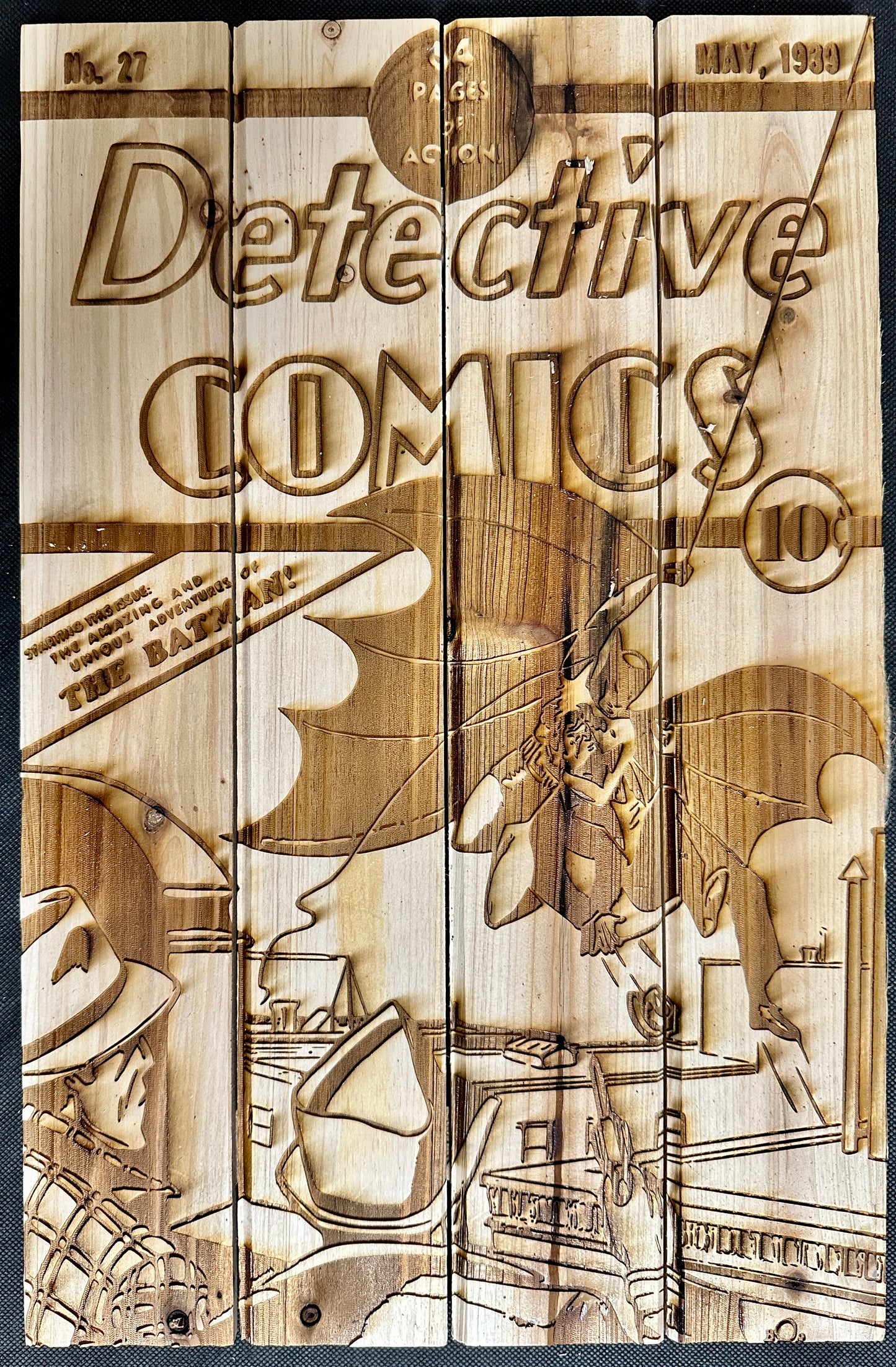Detective Comics 27 (Batman's Debut) Plaque