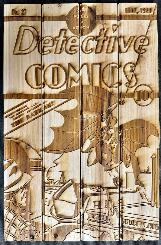 Detective Comics 27 (Batman's Debut) Plaque