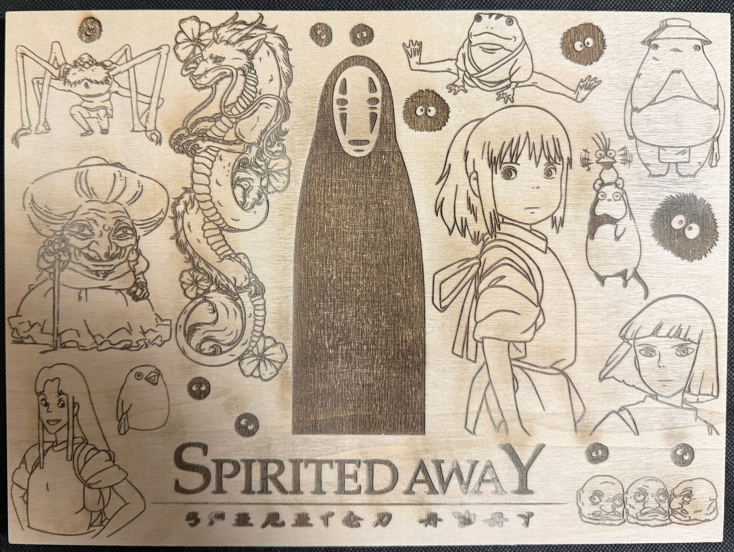 Spirited Away Character Plaque