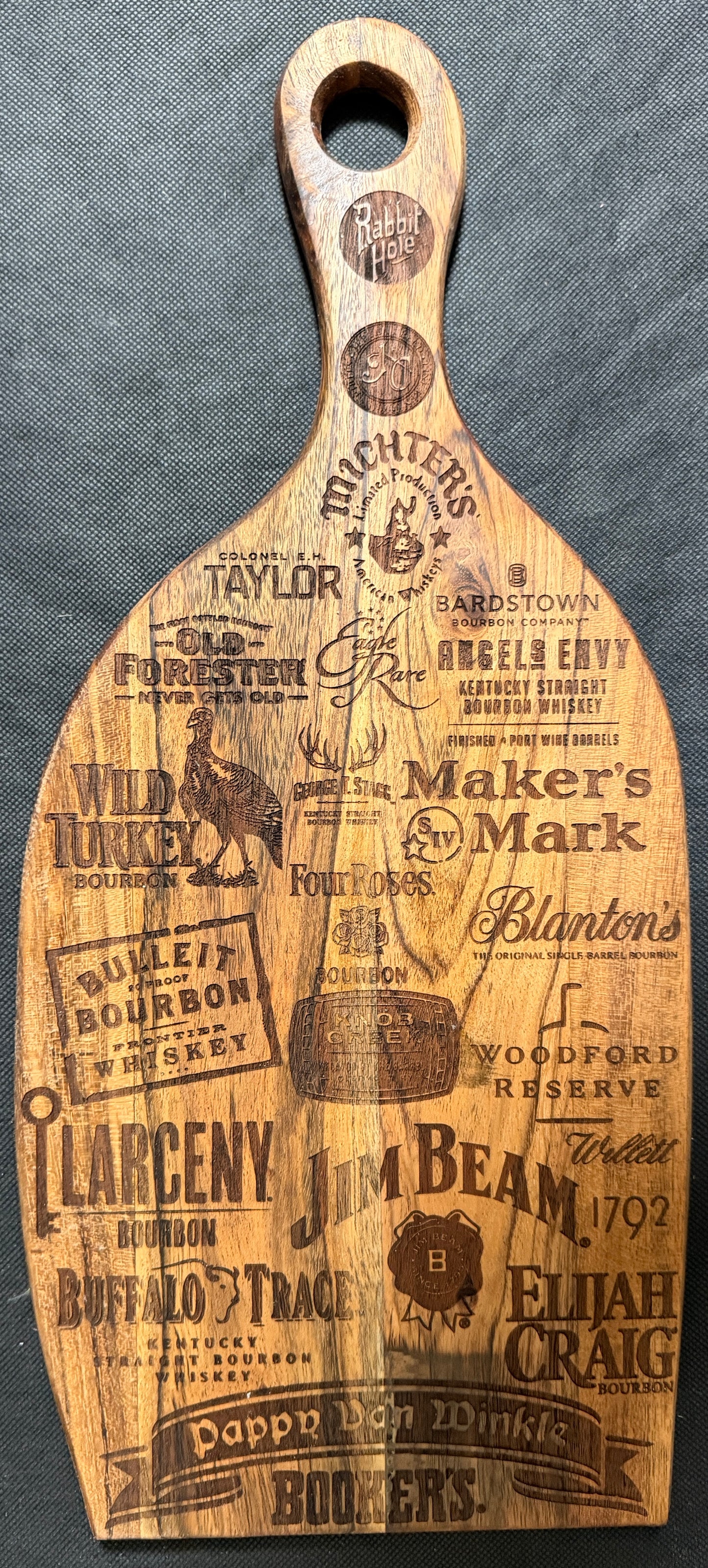 Bourbon Brand Logo Cutting Boards