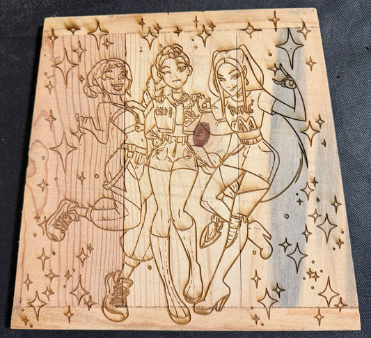 K-Pop Demon Hunters Plaques