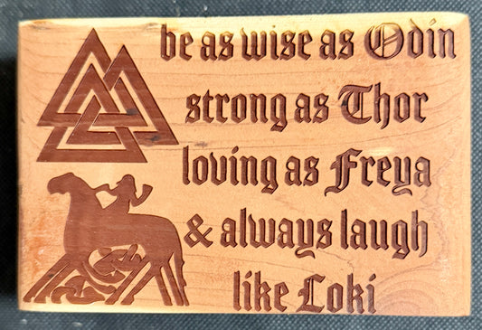 Norse Gods Blessing Box