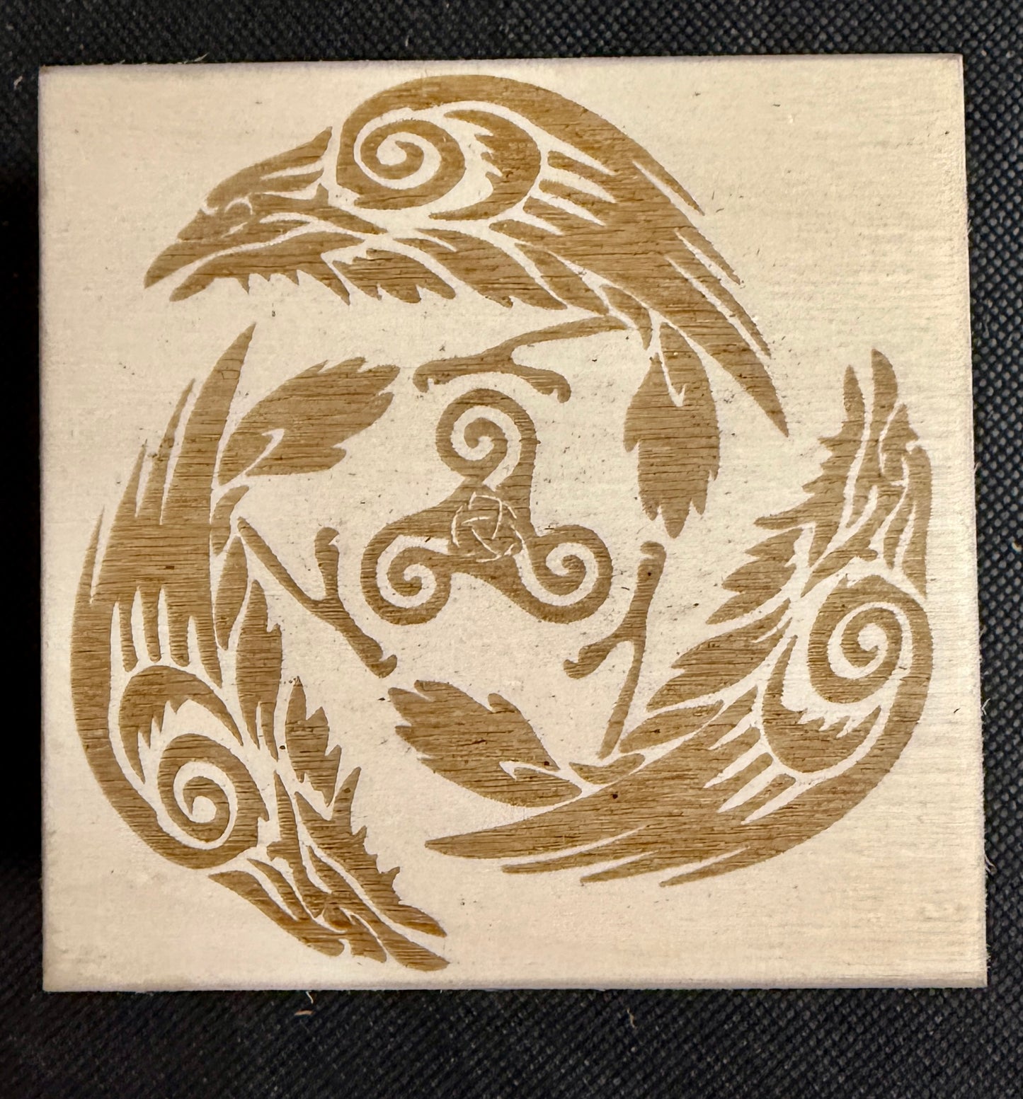 Ravens and Triskelion Jewerly Box