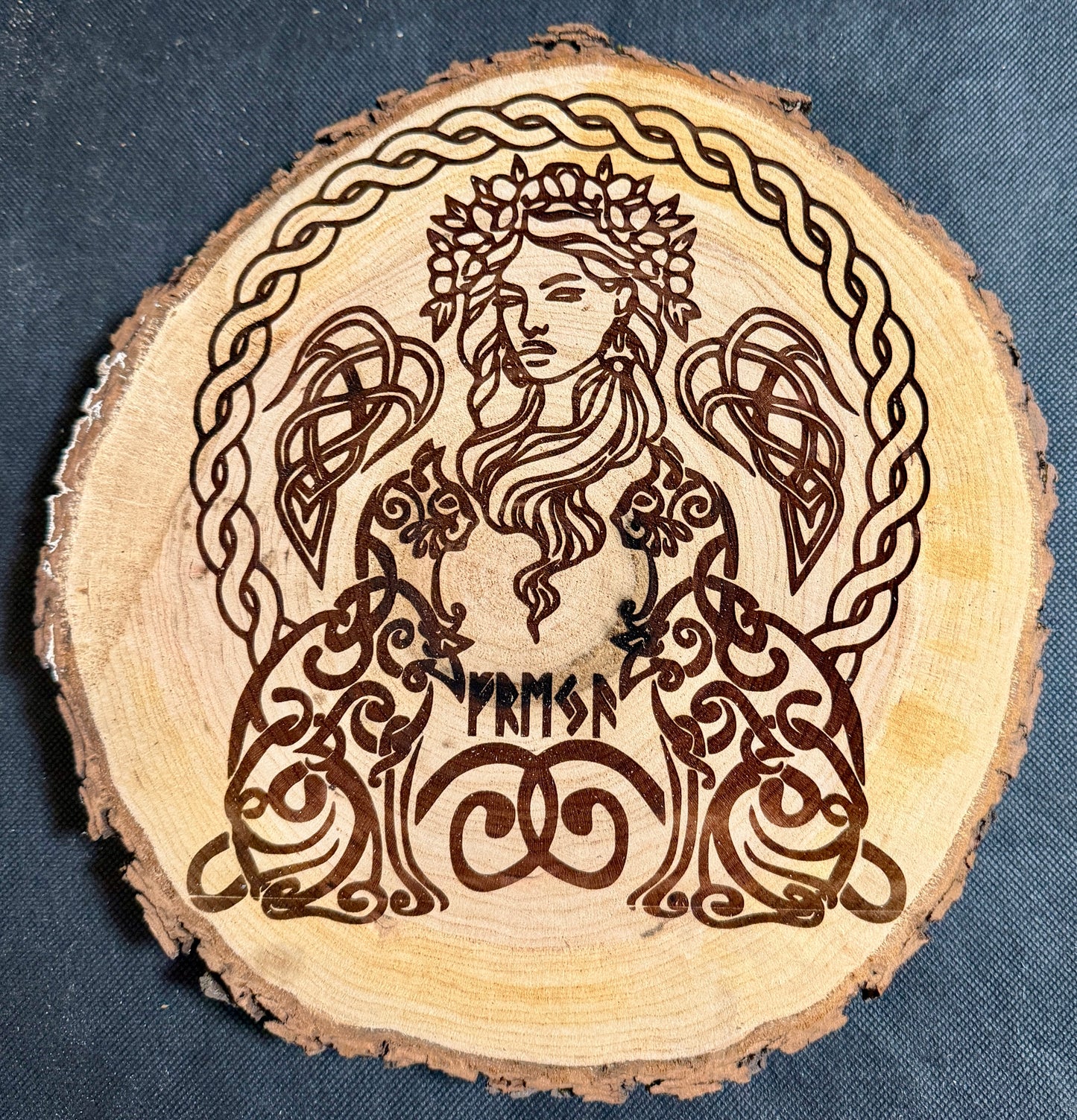 Freyja Live Edge Plaque