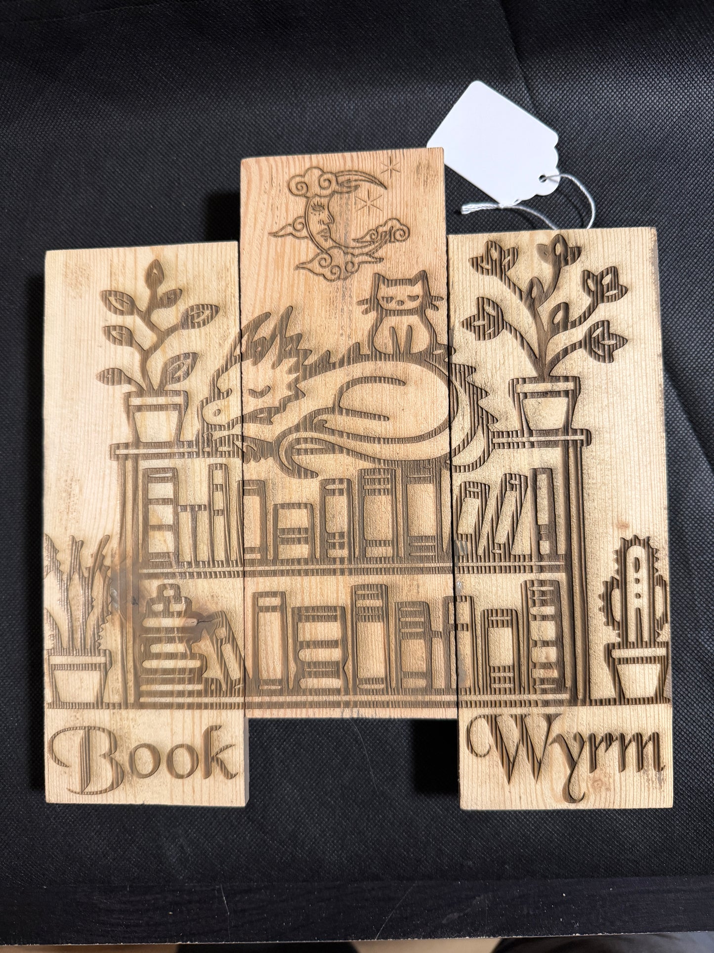 Book Wyrm Plaque