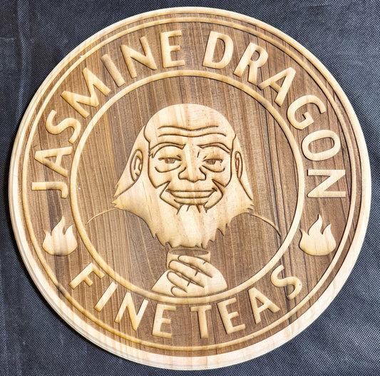 Jasmine Dragon Fine Teas Uncle Iroh Plaque