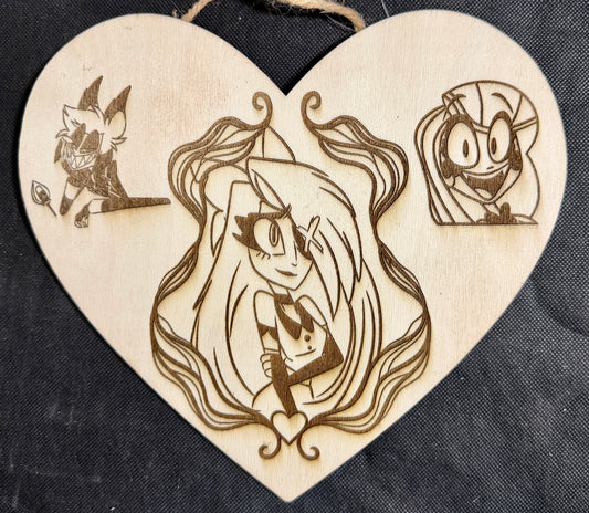 Heart Shaped Plaques