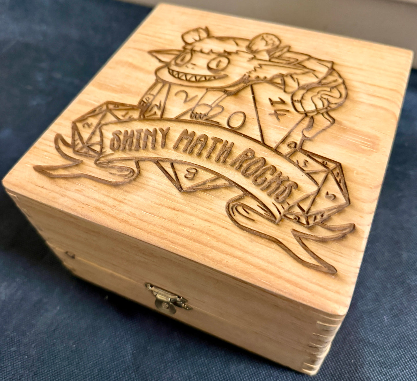 Shiny Math Rocks Storage Box