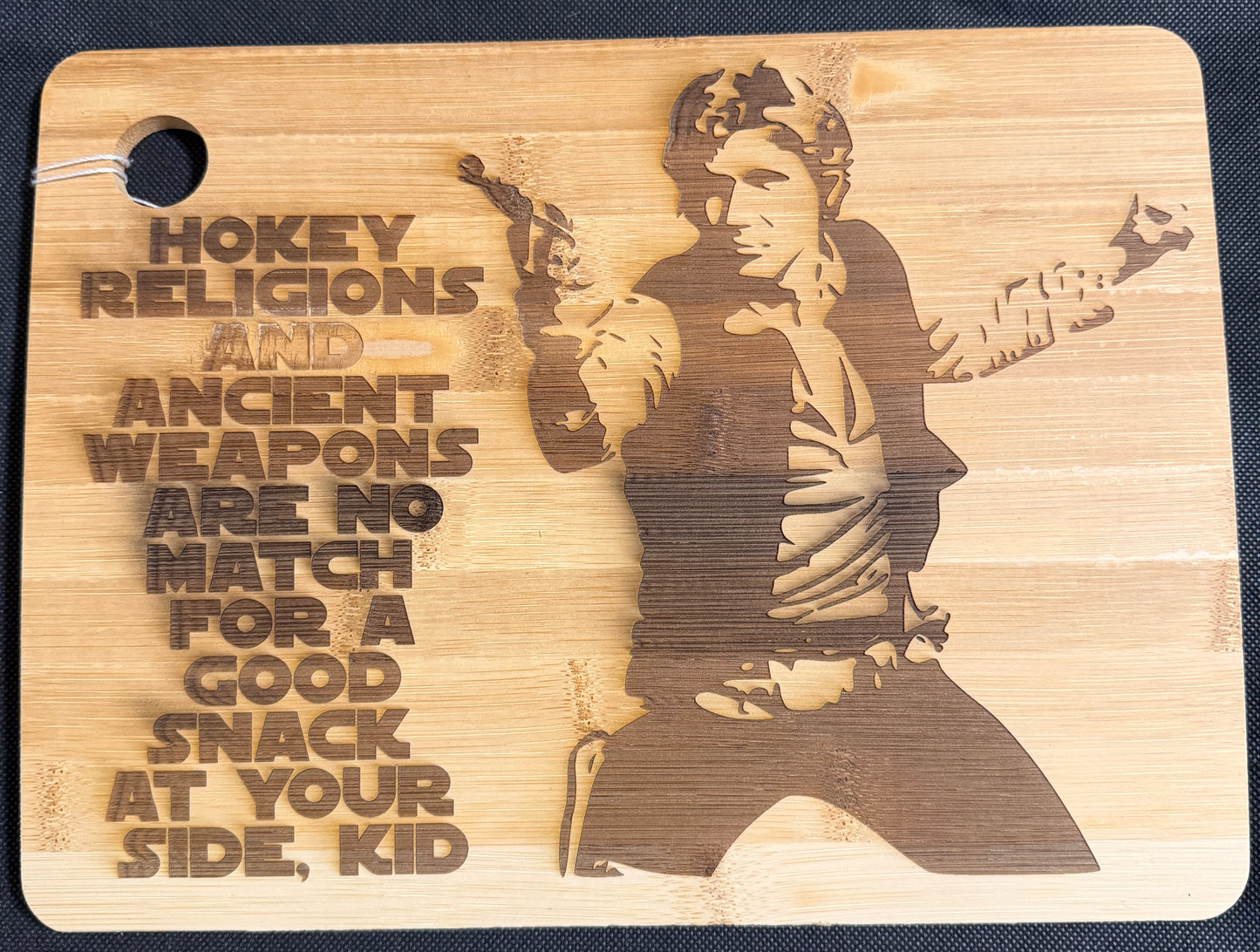 Han Solo Star Wars Good Snack Board