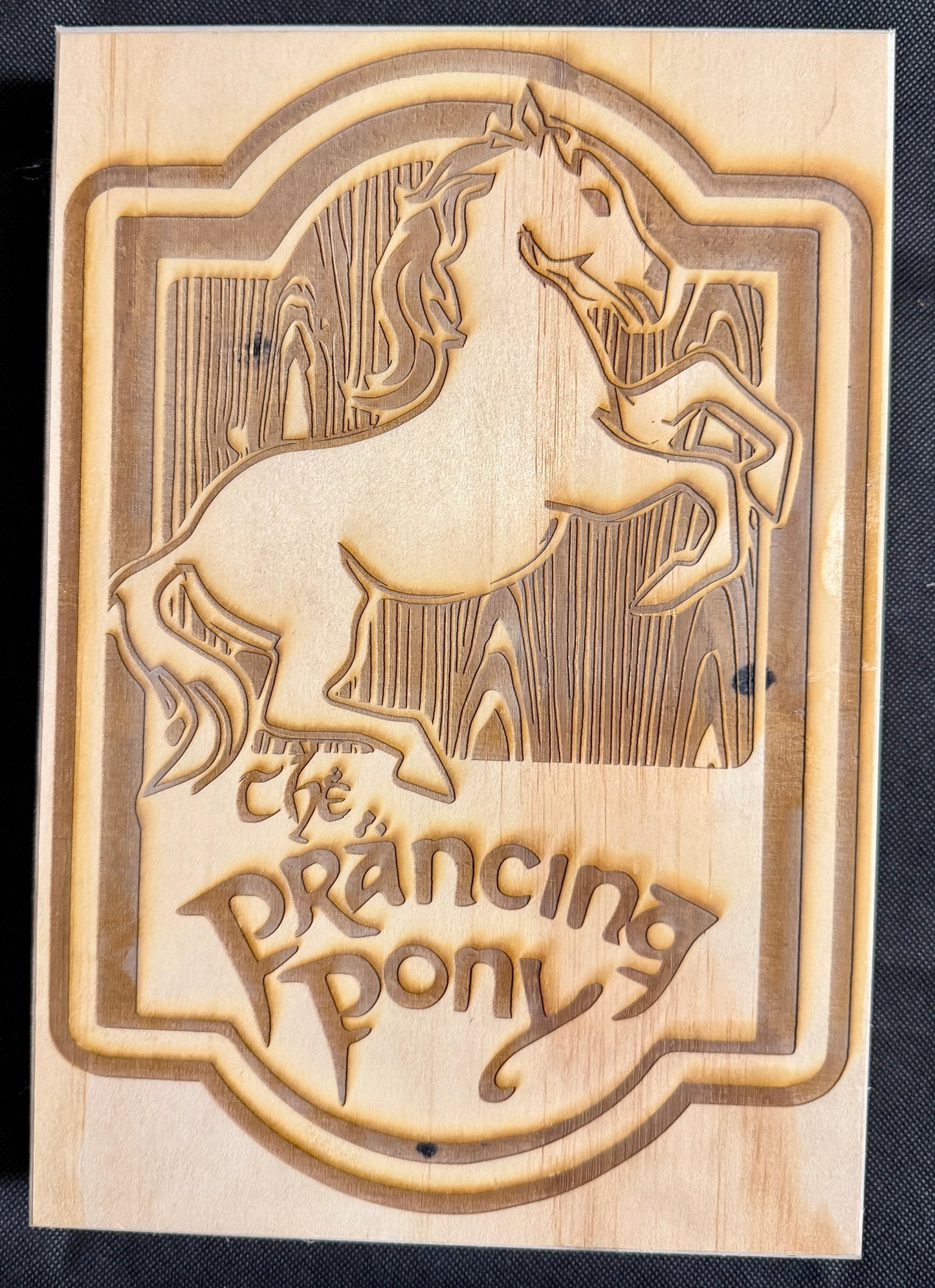 Prancing Pony LOTR Bar Sign