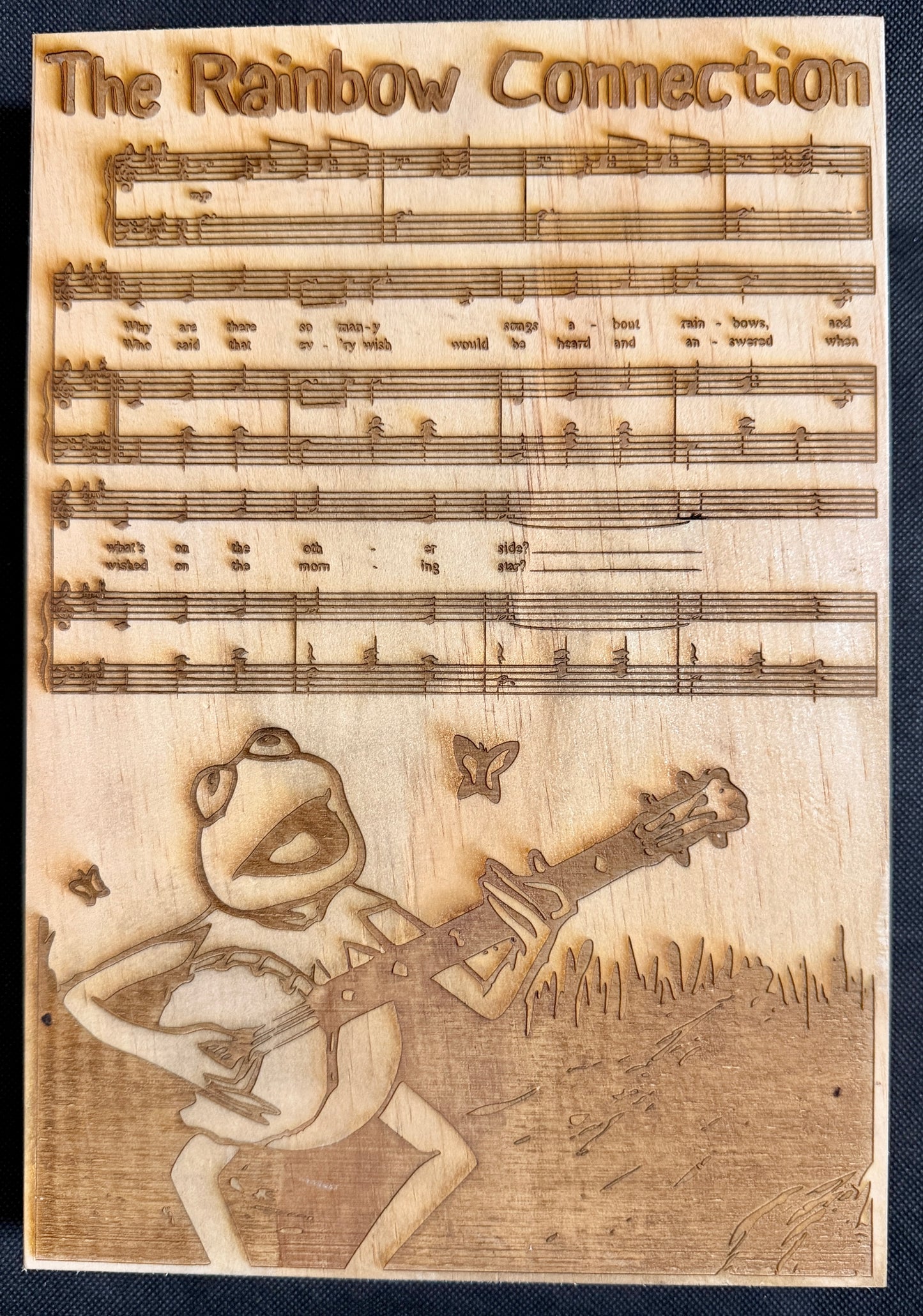 The Rainbow Collection Music Plaque