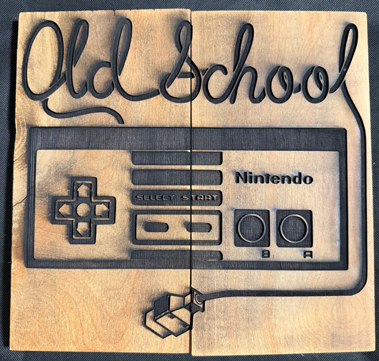 Old School NES Controller Plaque