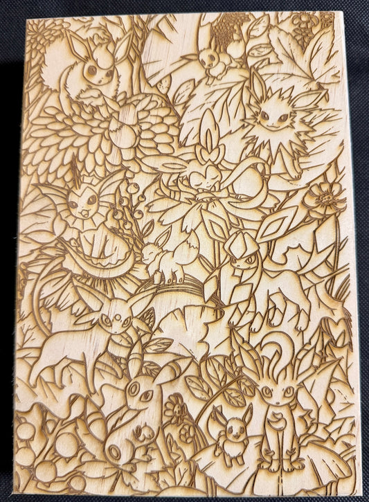Pokemon Eeveelution Combination Plaque
