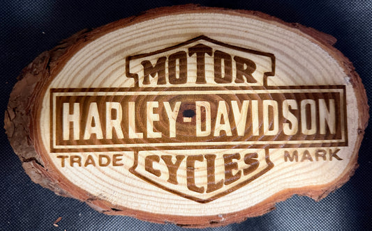 Harley Davidson Logo Plaque