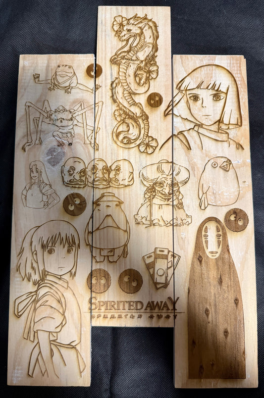 Spirited Away Character Plaque
